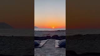 Sunset Sound Bath 🌅 Earth Chime & Ocean Waves on Kimolos Island Greece