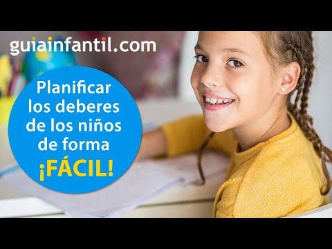 Video: Enseñamos Al Niño A Planificar Sus Asuntos