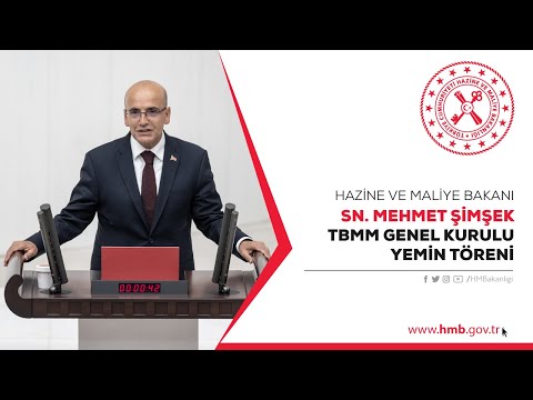 Bakanımız Sn. Mehmet Şimşek, TBMM Genel Kurulu'na hitap ediyor.