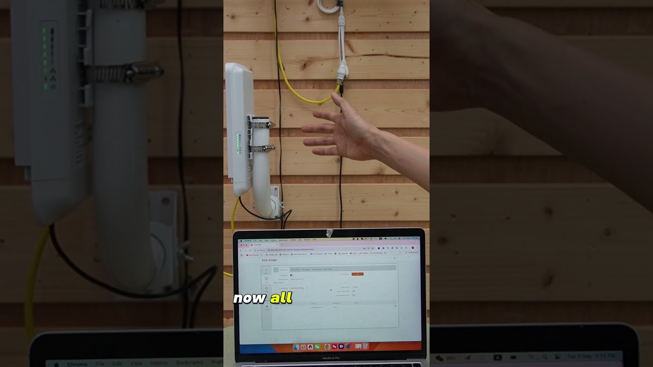 Point to Multipoint Wireless Setup in 60 Seconds! 📡