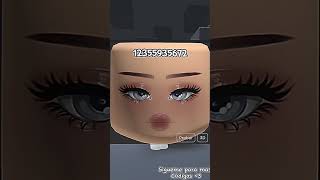 Codigos de mascaras para chica #roblox #brookhaven #shorts