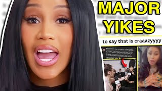 CARDI B IS IN TROUBLE ... but she claps back