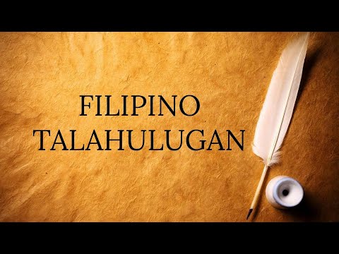 Filipino: Talahulugan (Part 1) ~ Study With Me