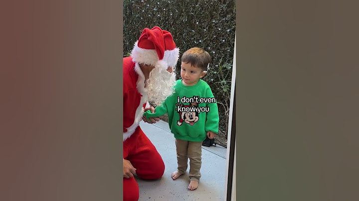 My Toddlers Reaction to Santa Claus!😂 #shorts