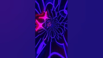 #short  #abstract Background Video 4k Blue Red Gradient Metallic Tunnel VJ #loop Calm #asmr #footage