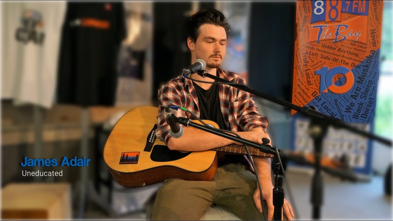James Adair Uneducated (LIVE at The Bay 88.7 FM Hunters Bay Radio