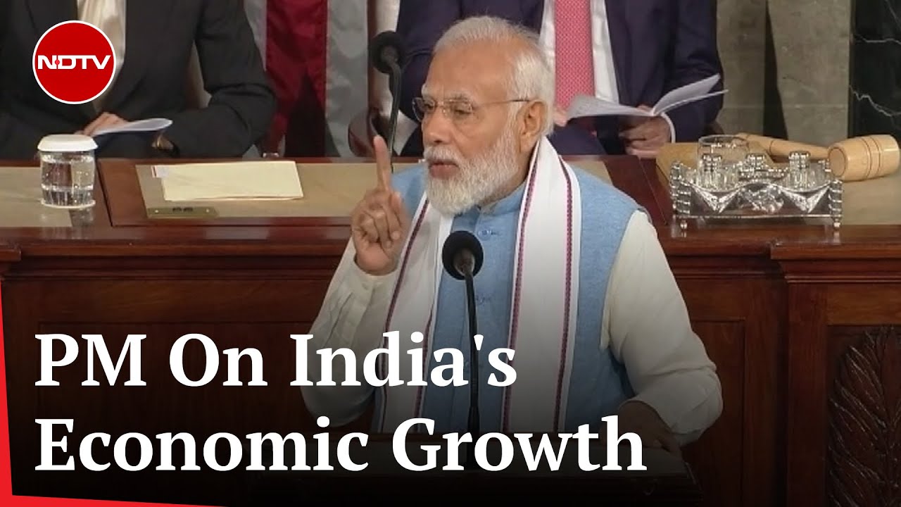 PM Modi Tells US Congress, "When India Grows, World Grows,"