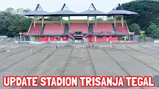 Menuju Rumput BERKUALITAS! Update Renovasi Stadion Trisanja (Persekat Tegal)+ Design Training Centre