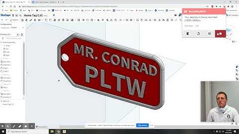 Name Tag Onshape
