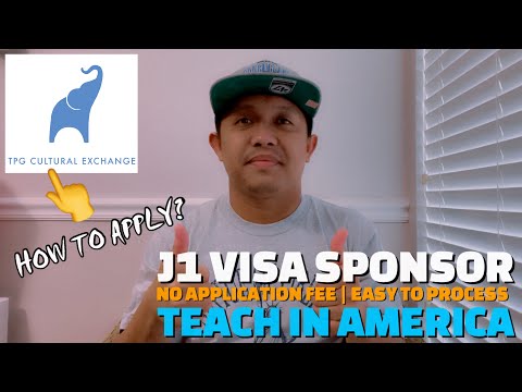 J1 VISA SPONSOR FOR TEACHERS | TPG CULTURAL EXCHANGE | How to apply!