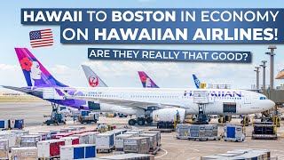 TRIPREPORT | Hawaiian Airlines (ECONOMY) | Airbus A330-200 | Honolulu - Boston