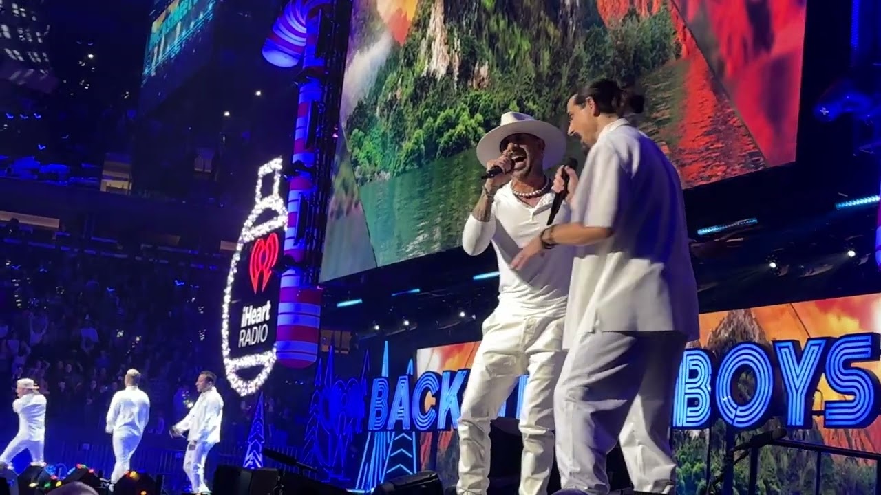 Backstreet Boys performs I Want It That Way at Z100's NYC Jingle