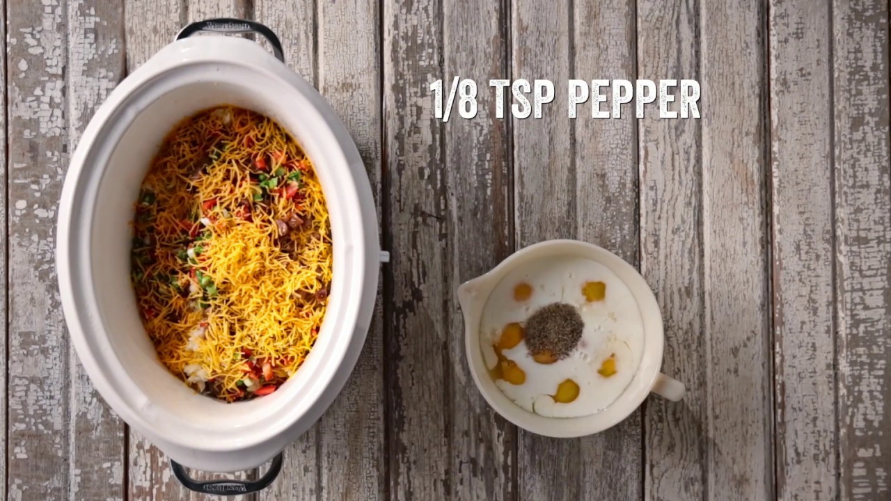 Johnsonville Slow Cooker Overnight Breakfast Casserole YouTube