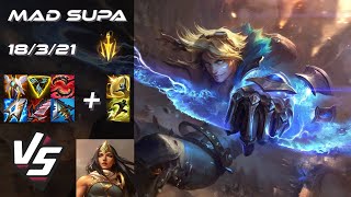 MAD Lions Supa BOTTOM Ezreal vs Sivir - EU Challenger Patch 26.7
