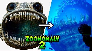 Zoonomaly Game VS Real Life | All Character Comparison Underwater version #zoonomaly #horrorgaming