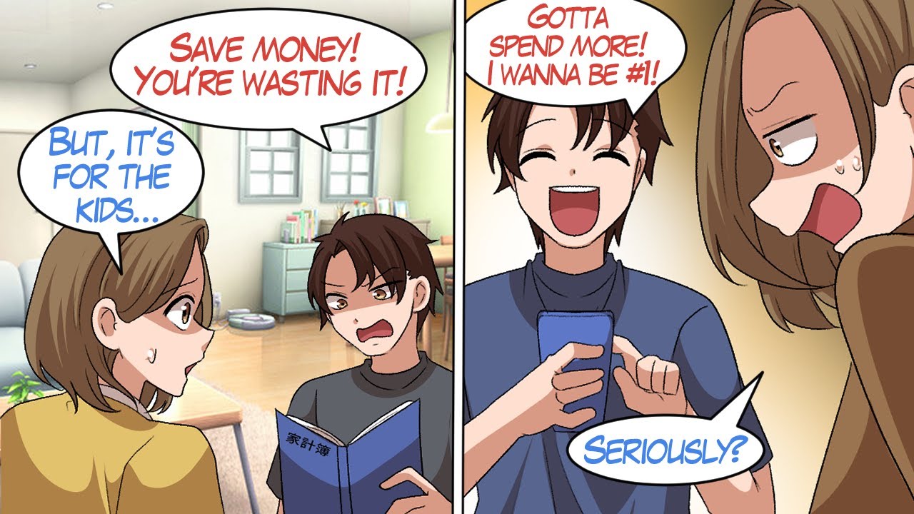 [Manga Dub] My Stingy Husband Makes Our Family Save Every Cent But He Splurges on His Game… [RomCom]