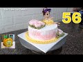 Decorate a single cream cake with Chibi doll (56) Trang trí bánh kem đơn giảm với búp bê Chibi