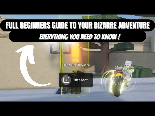 BALANCE] Your Bizarre Adventure: NU - Roblox