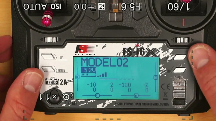 FlySky i6x Openi6x Basic RC Plane Setup