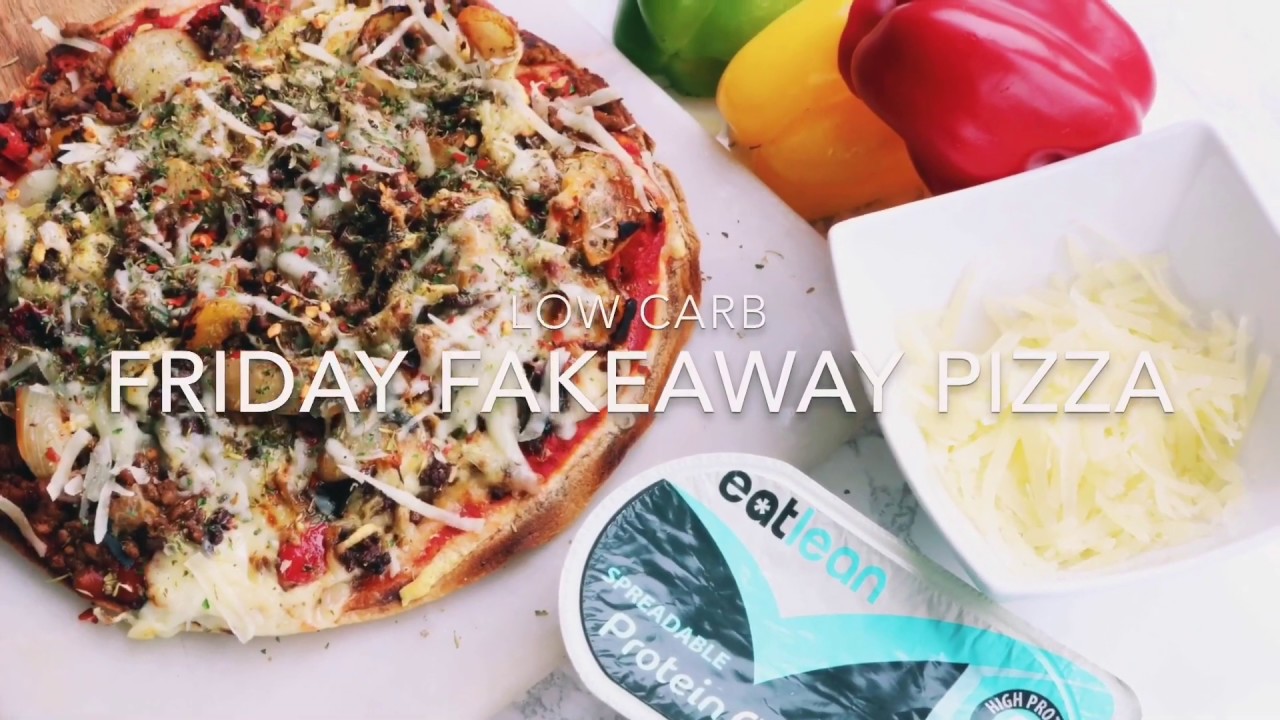 Low Carb Fakeaway Pizza Eatlean