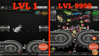 Idle Car Crusher - 9999 LVL - Gameplay (Android) screenshot 2