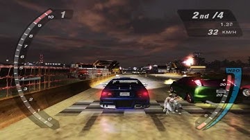 Need For Speed: Underground 2 - (World Map) Race #195 - Drag (Stage 4)