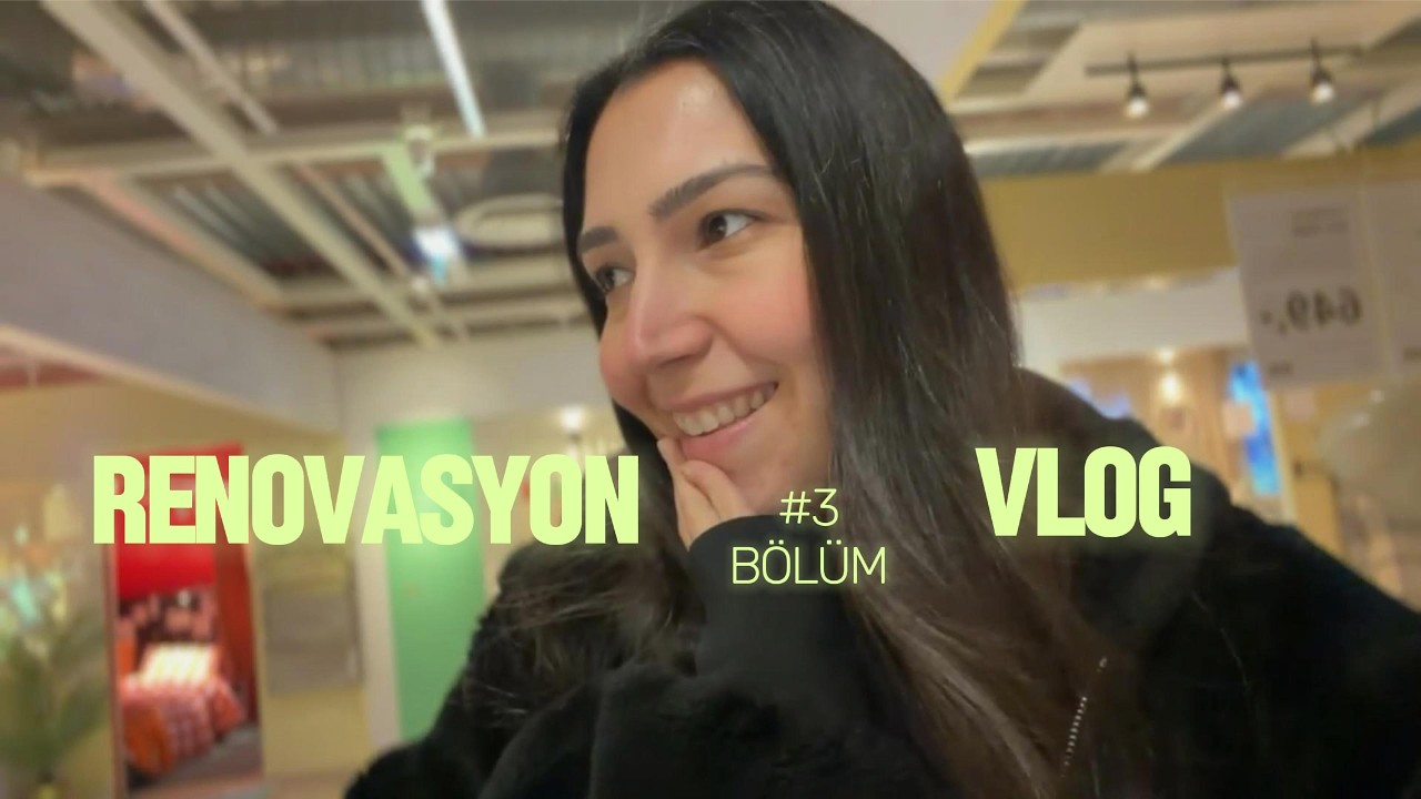 VLOG | Hollanda'daki evimizde renovasyon devam ediyor. Banyonun son hali, biraz alışveriş. Bölüm #3
