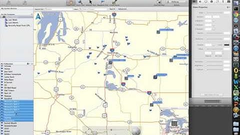 How to overly gps waypoints onto google earth