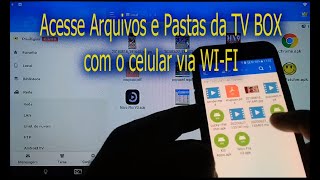 𝐀𝐜𝐞𝐬𝐬𝐞 𝐩𝐚𝐬𝐭𝐚𝐬 𝐞 𝐚𝐫𝐪𝐮𝐢𝐯𝐨𝐬 𝐝𝐞 𝐬𝐮𝐚 𝐓𝐕 𝐁𝐎𝐗 𝐜𝐨𝐦 𝐨 𝐜𝐞𝐥𝐮𝐥𝐚𝐫 via Wi-Fi (Rede local FTP). TV BOX SERVIDOR. screenshot 2