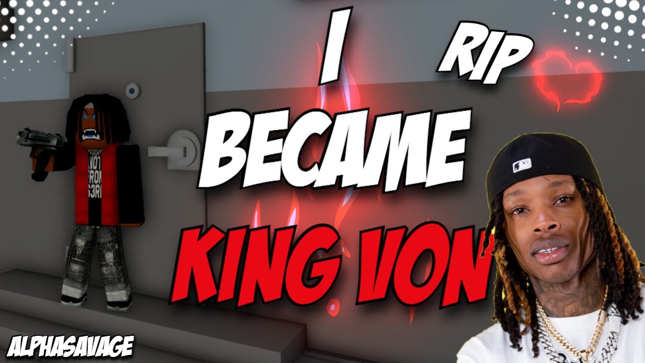 I Became King Von ( Da Hood Trolling 😂 ) (ROBLOX) *Voice* *FUNNY