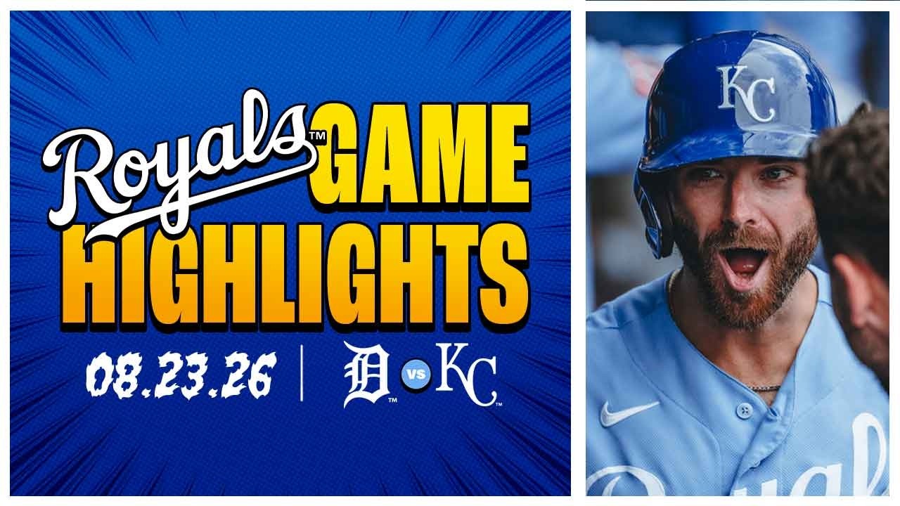 EIGHT Straight | Royals vs. Tigers Highlights 8/23/26