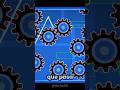 Así es el límite entre los objetos y tu icono #geometrydash #shorts