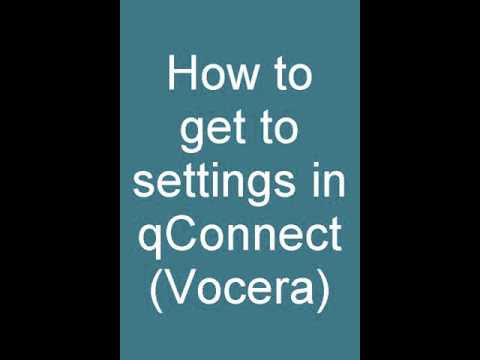 qConnect's Vocera... Phone Tips and Tricks