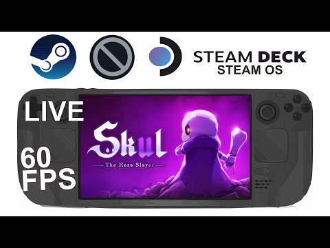 Skul The Hero Slayer on Steam Deck/OS in 800p 60Fps (Live)