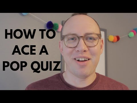 Como Ace uma Pop Quiz - aprender a liderar - Episódio 009