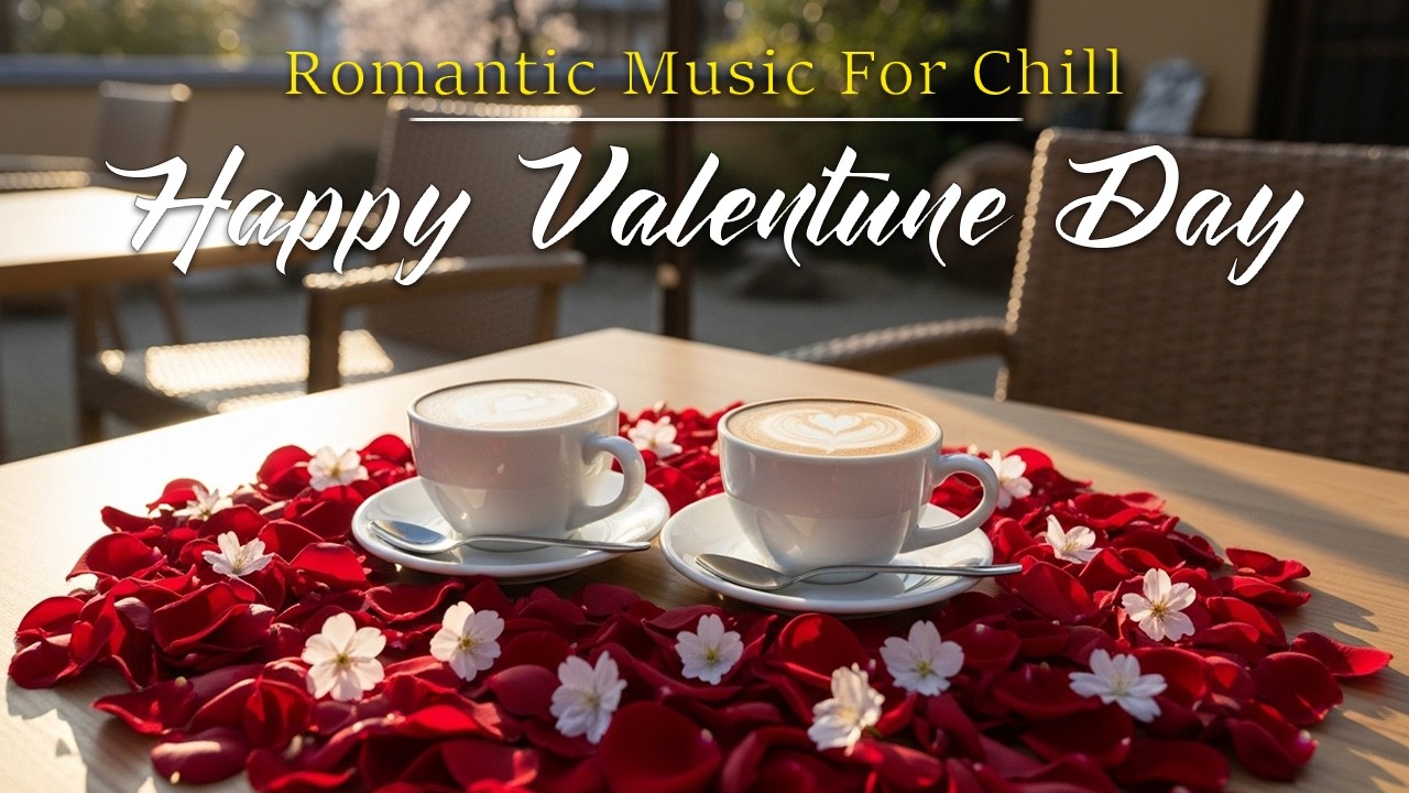 Happy Valentine's Day 2026 ☕Relaxing February Jazz Piano Music & Lightly Bossa Nova for Positive Day