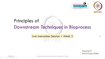 Principles of Downstream Techniques in Bioprocess - Practise Assignment - Week 3