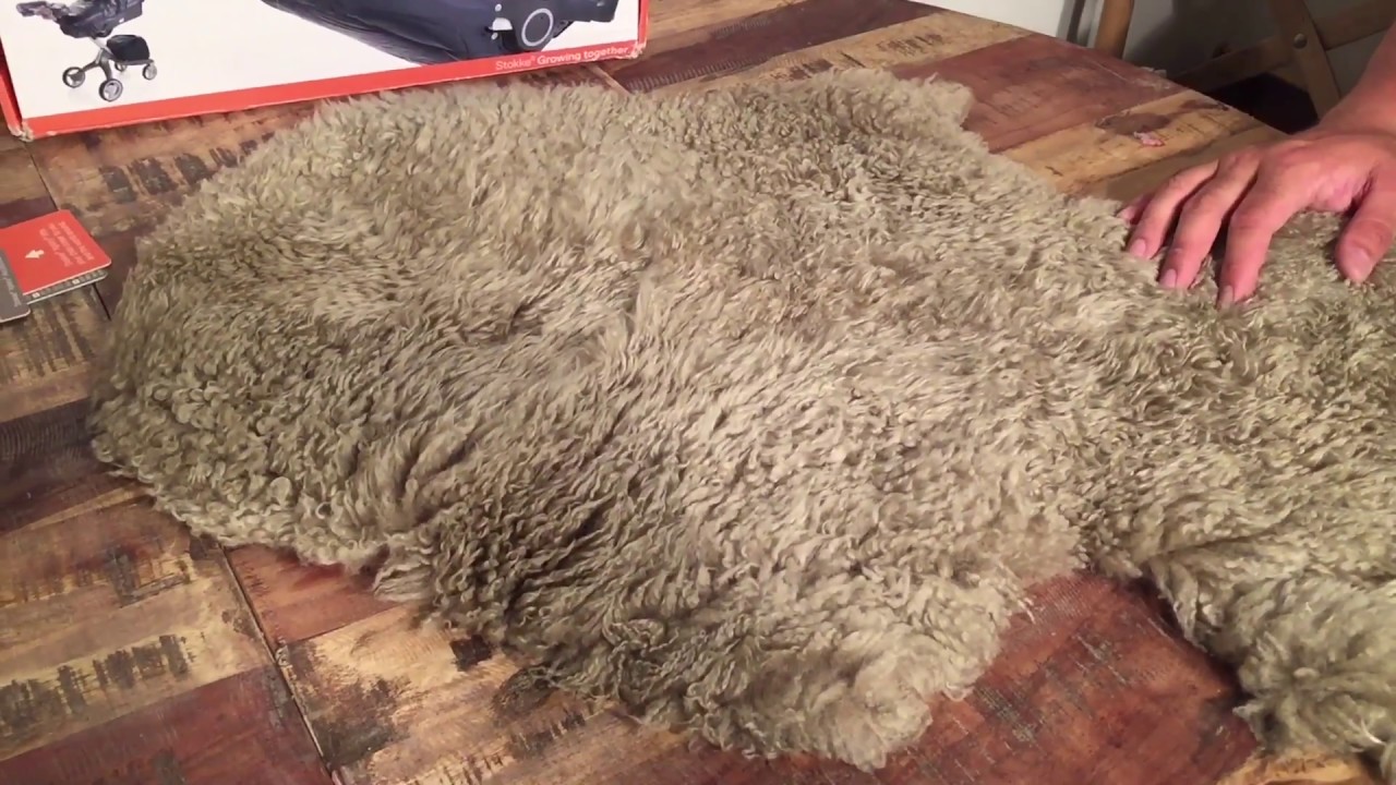 How To Make Stokke Sheep Skin Look New After A Wash You