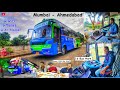 Vlog with driversmumbai to ahmedabad cabin ride  ac sleeper balaji intrcity bus mission1