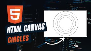 HTML Canvas Tutorial #7 - HTML Canvas Circles | How to draw a circle in HTML Canvas with javascript