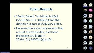 2023 FOIA Training