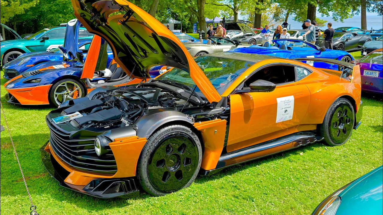 3 Million $$ Aston Martin Valiant Arrives At Toronto Car Show!!