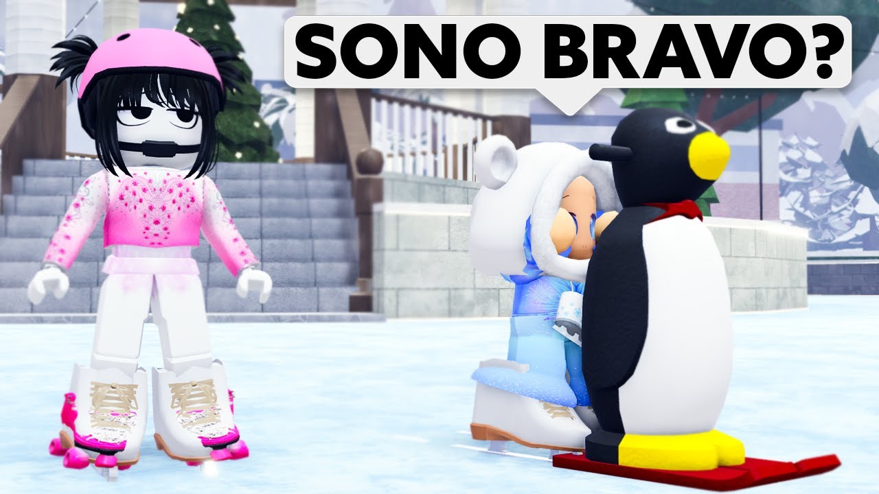 Bambini Pattinano sul Ghiaccio Per La Prima Volta su Roblox! - YouTube