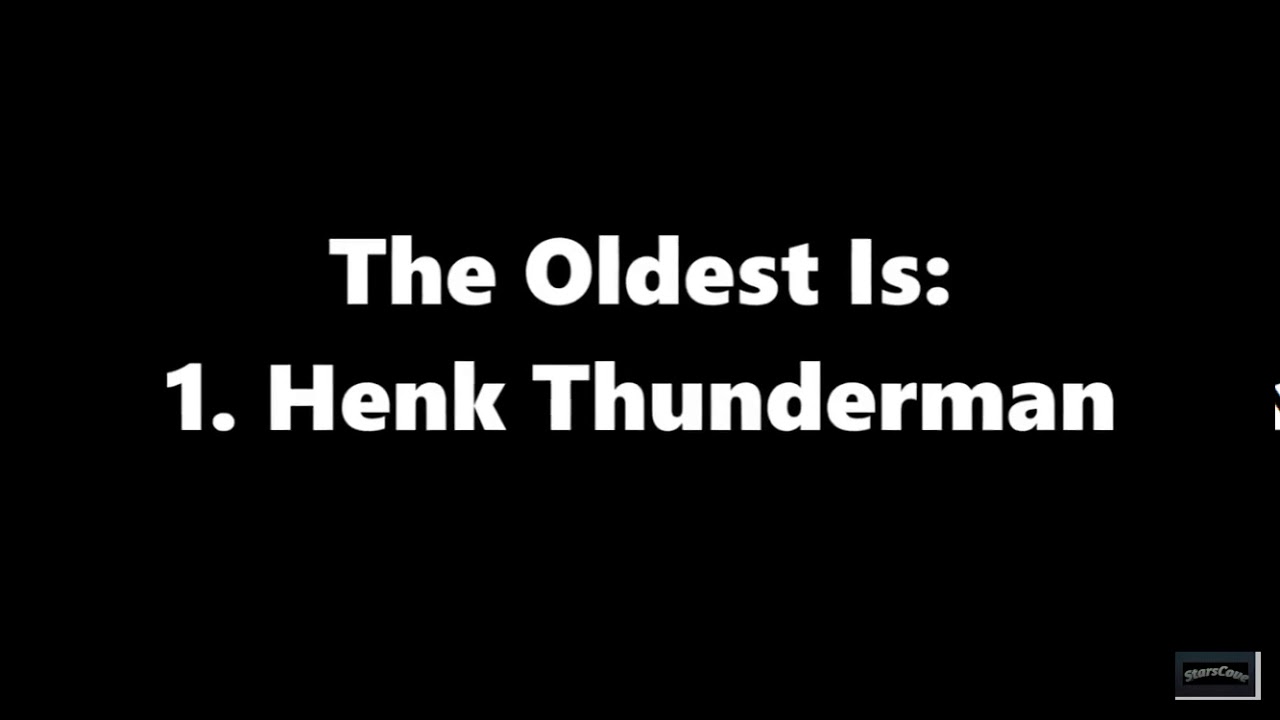 The Thundermans oldest to youngest