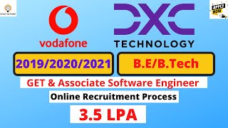 Vodafone & DXC Technology are hiring B.E/B.Tech Freshers|2019/2020/2021| Off-Campus Jobs|SOP Academy screenshot 5