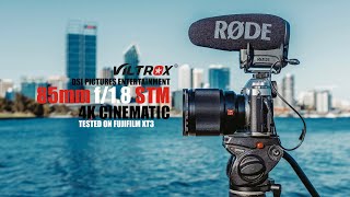 Viltrox 85Mm F1.8 Stm Lens 4K Cinematic Tested On Fujifilm Xt3 In 10Bit