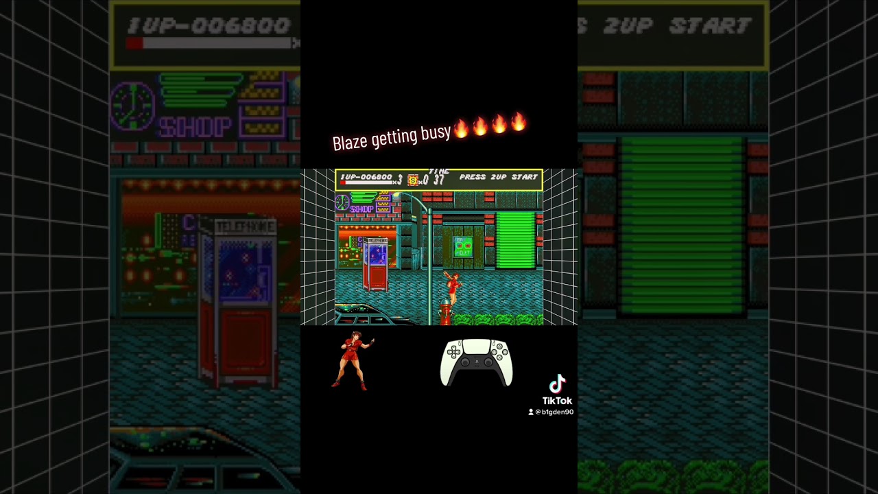 🎮Streets Of Rage on ps5👀😯HOWWW SWAY!! 