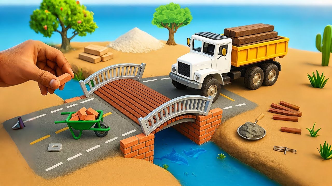 DIY Mini Machines | Tractor, Truck & Road Building Projects