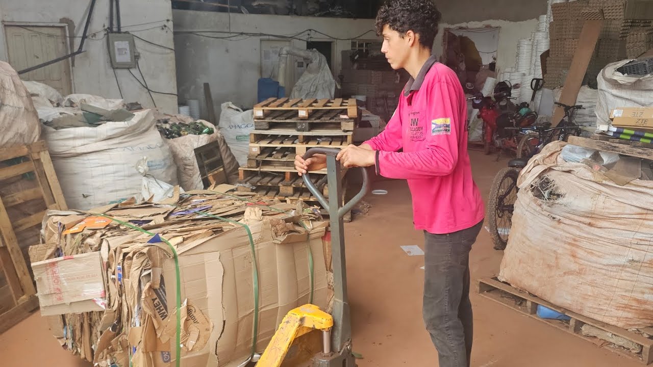 Mais Um Carregamento 🙌🙏🙏😊♻️