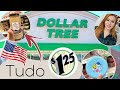 DIA DE FAZER AS PRIMEIRAS COMPRAS DO ANO A $1.25 NA DOLLAR TREE - DOLLAR TREE NOS EUA